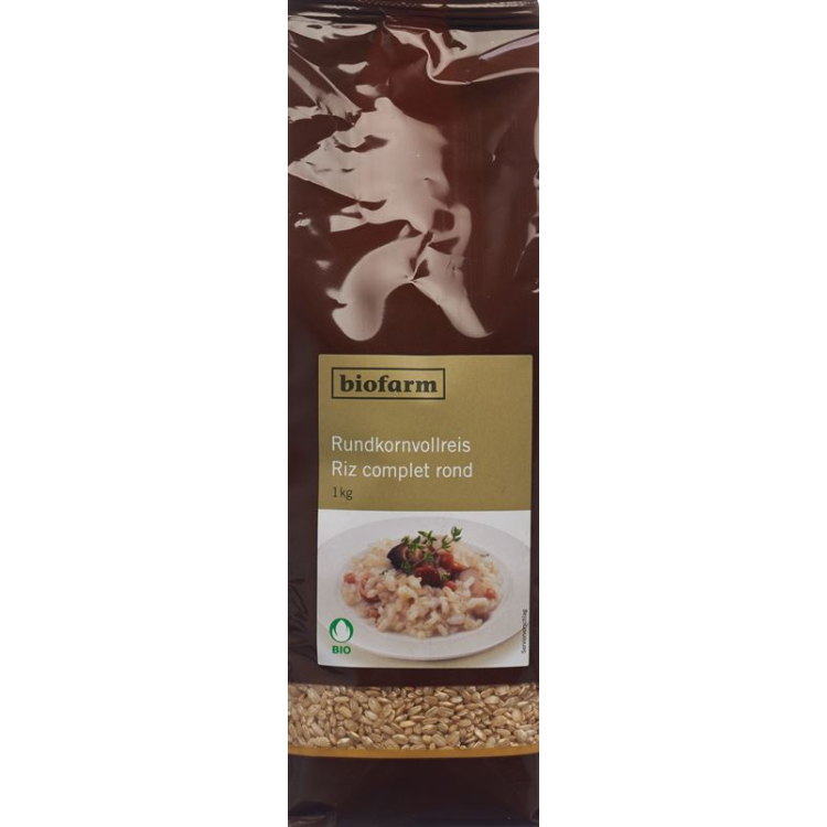 Biofarm riso a chicco tondo germoglio busta 5 kg