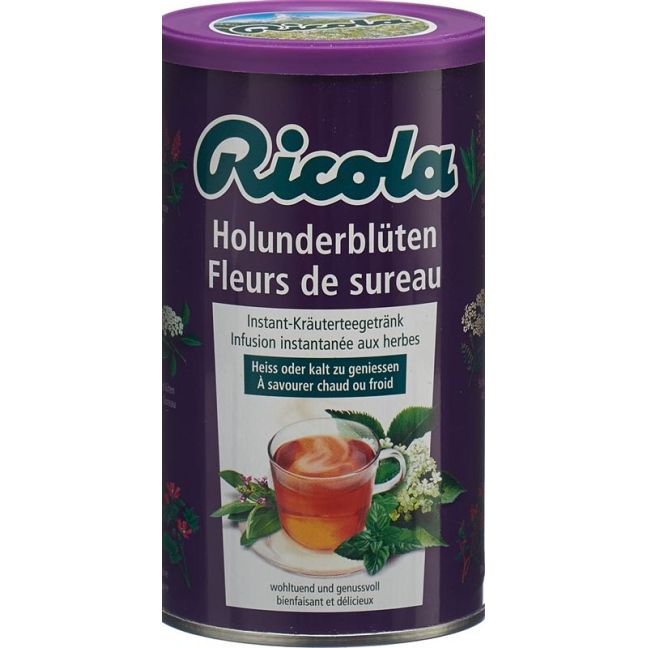Ricola Instant Tea Elderflower Ds 200 гр