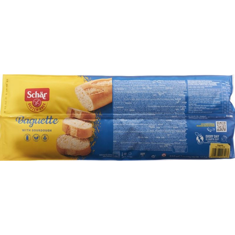 SCHÄR baguette bebas gluten 350 g