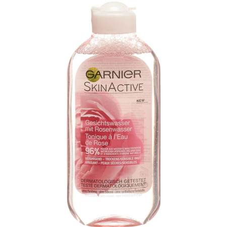 Garnier Natural Range Toner Rose Bottle 200 ml