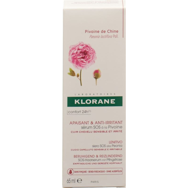 Klorane peony SOS Hair Serum 65 ml