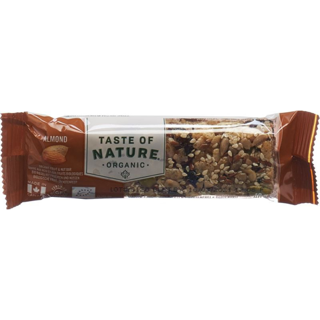 Taste of Nature Riegel Almond 16 x 40 g