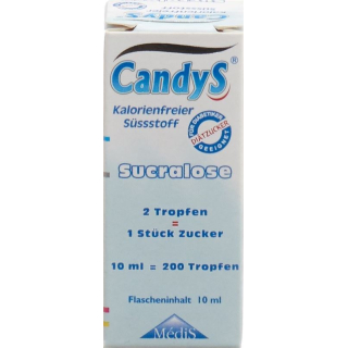 Candys sladkorni nadomestek 25 stekleničk 10 ml