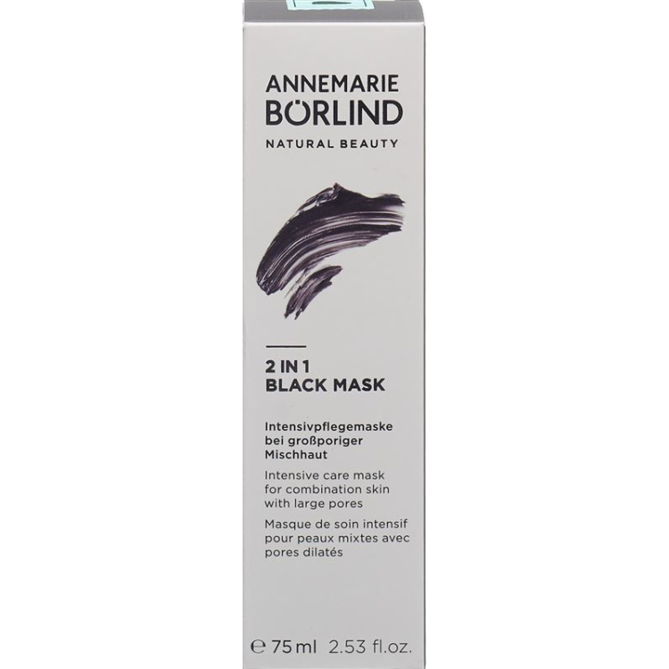 Börlind Mask Skin & Pore Black Mask 75ml