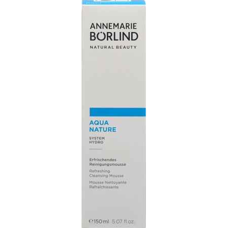 Börlind Aquanature Cleansing Mousse Refreshing 150 ml