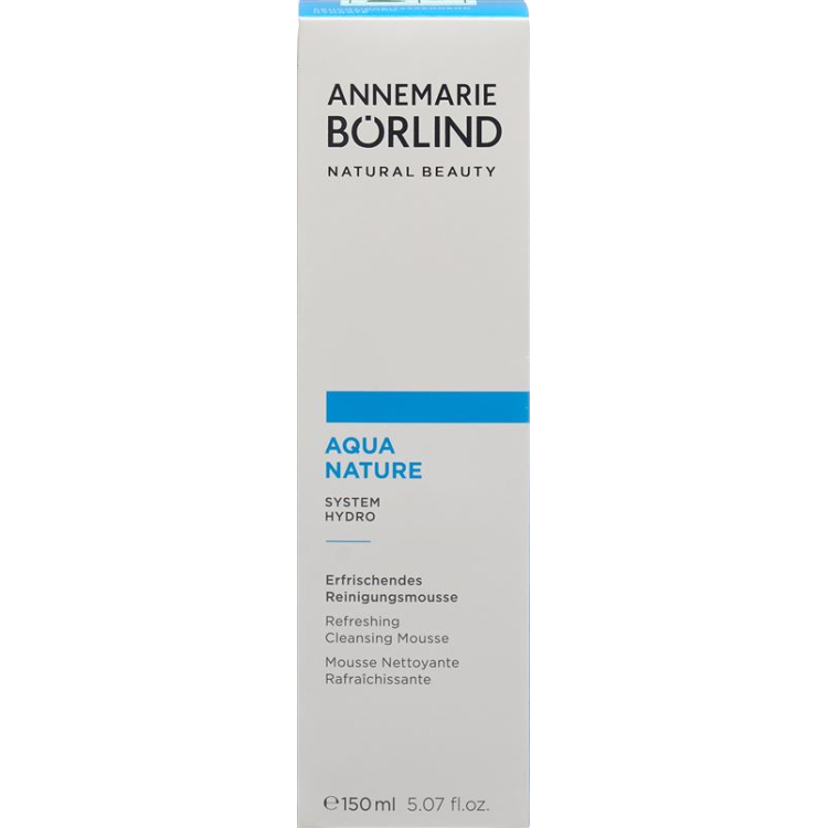 Börlind Aquanature Cleansing Mousse Uppfriskande 150 ml