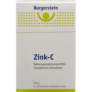 Burgerstein Zinc-C karamele 115 g