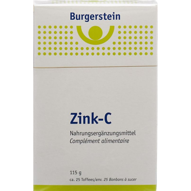 Burgerstein Zinc-C karamele 115 g