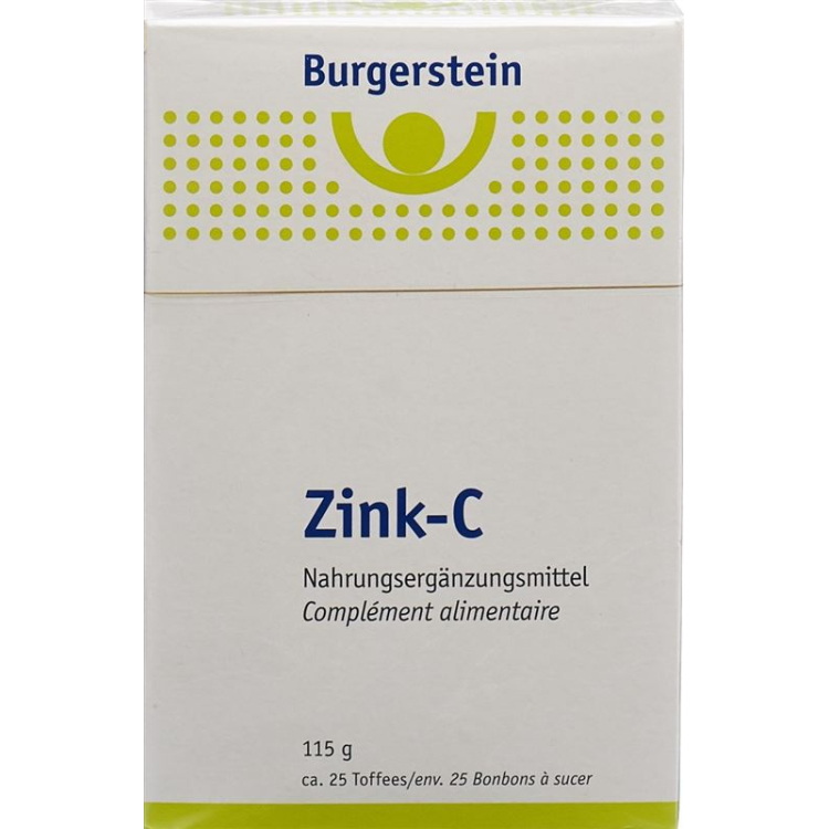 Burgerstein Zinc-C Toffees 115 ក្រាម។