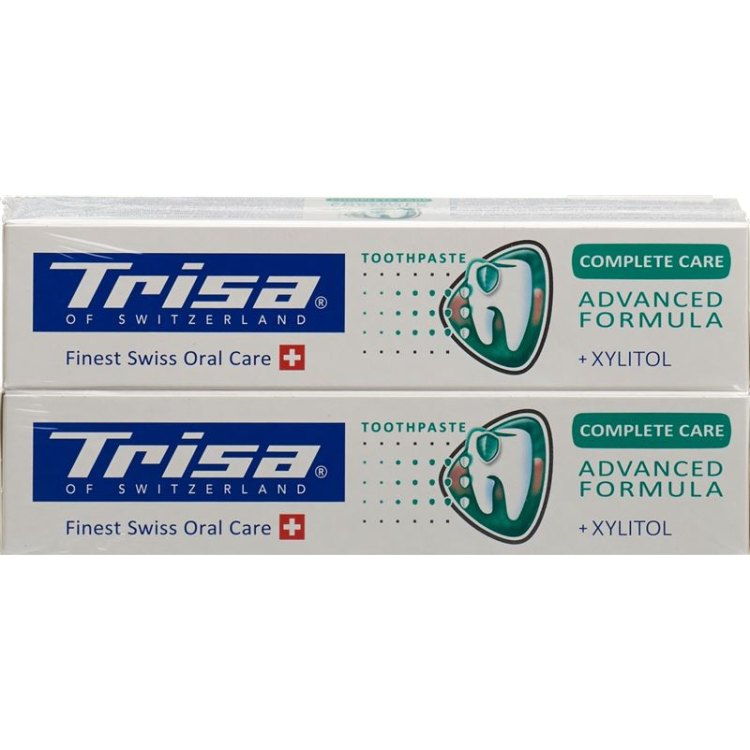 Зубная паста Trisa Complete Care DUO 2 x 75 мл