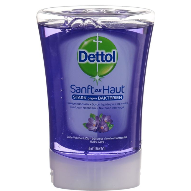 Dettol No-Touch Hand Soap Refill Violet Blossom Bottle 250 ml
