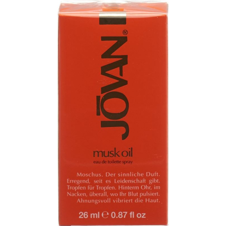 Jovan Musk Oil Wanita Eau de Toilette Semprot 26 ml