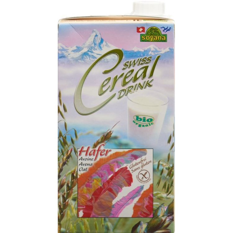 Bebida de Avena y Cereales Suizos de Soyana Bio Tetra 500 ml