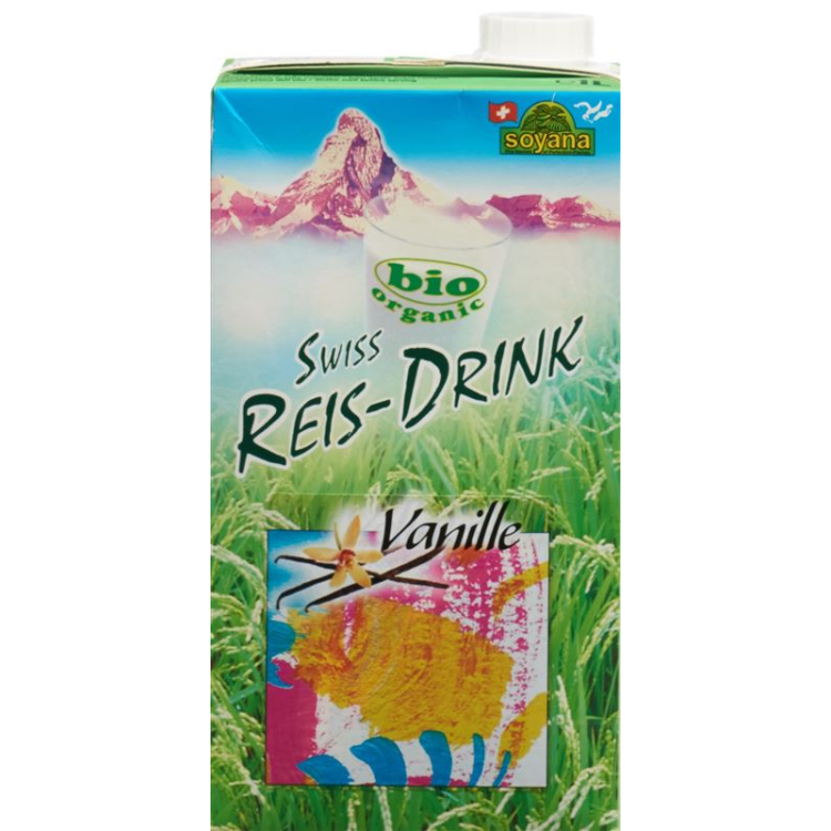 Soyana Rice Drink Βανίλια βιολογική 1 lt