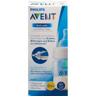 Avent Philips Anti-Colic bottles with AirFree valve 125ml 2 pcs