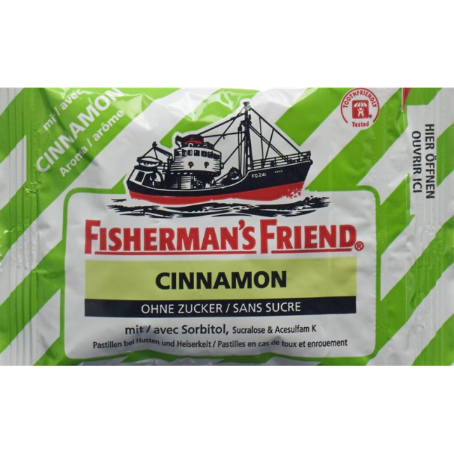 FISHERMAN'S FRIEND Sugar free cinnamon