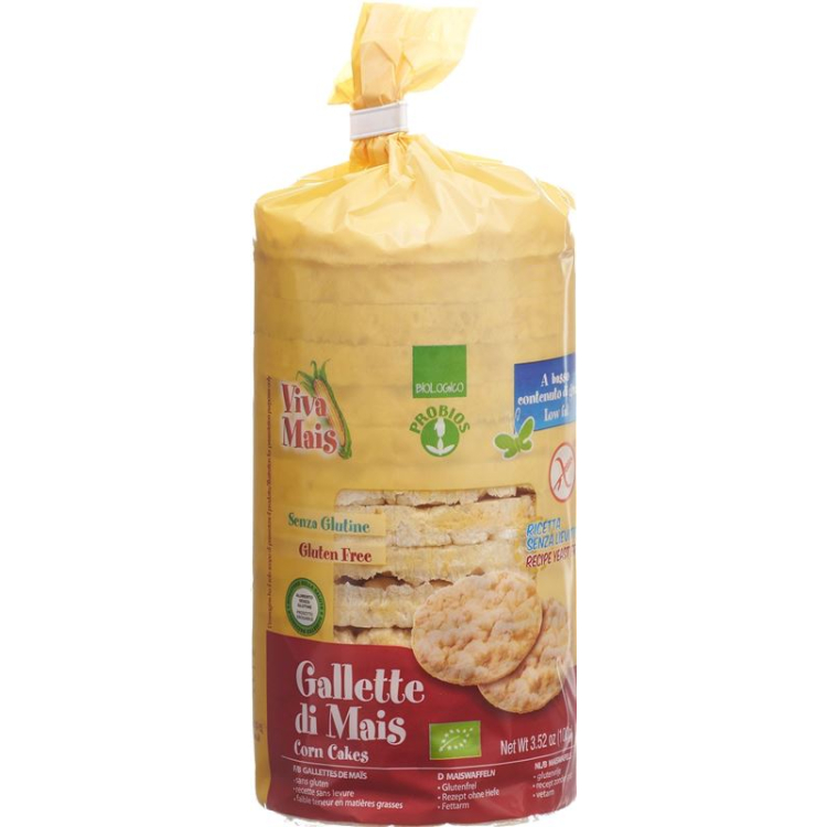 PROBIOS maiswafel met zeezout bio 100 g