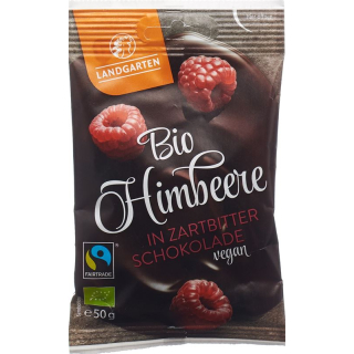 Landgarten Frambuesa con Chocolate Negro Bio Comercio Justo 50 g