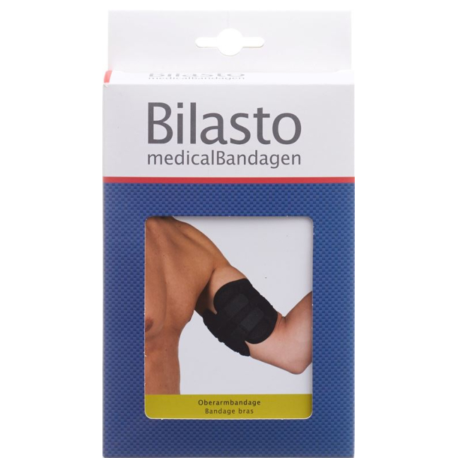 Bilasto arm bandage L / XL black with Velcro
