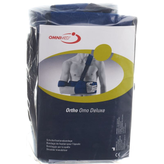 OMNIMED Ortho Omo Deluxe مثبت الكتف باللون الأزرق
