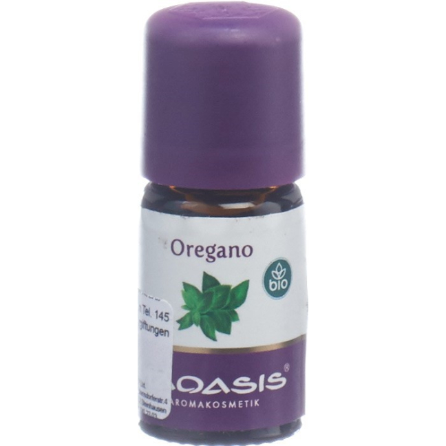 Taoasis oregano eter/minyak organik 5 ml