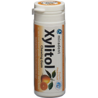 Miradent Xylitol žvečilni gumi sadje 12 x 30 kos