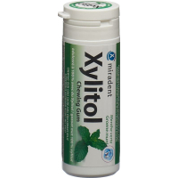 Miradent Xylitol -purukumi viherminttu 12 x 30 kpl