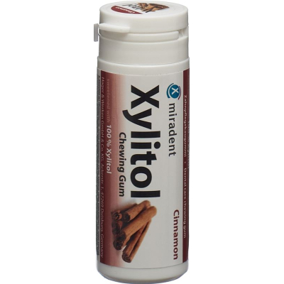 Miradent xylitol kaugummi zimt 30 stk