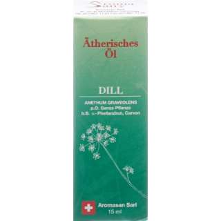 Aromasan dill herba eter/minyak dalam kotak 15 ml
