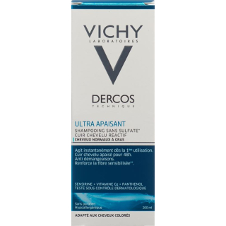 Vichy Dercos Shampooing Ultra-Sensitive Oily Scalp French