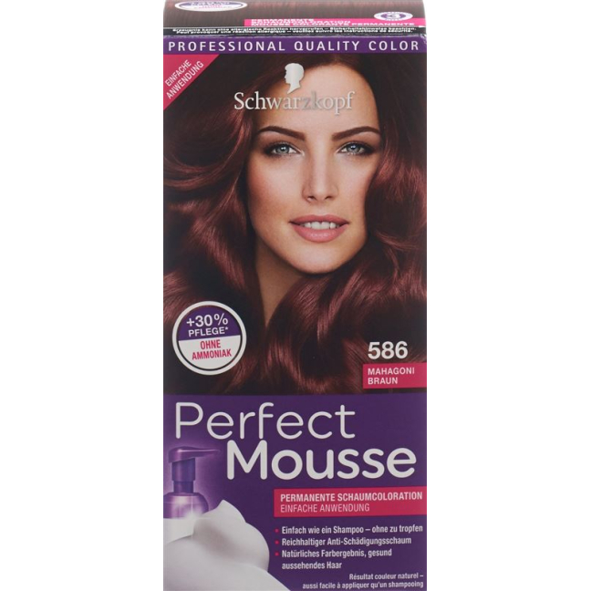 Perfect Mousse 586 Mahogany Brown