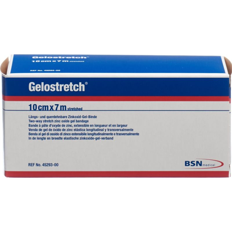 GELOSTRETCH zinkové gelové obvazy 7mx10cm 10 ks