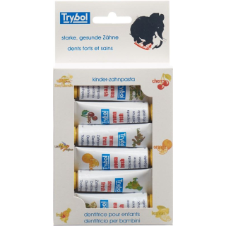 Trybol Children's Toothpaste Flavors Assorted 6 Tb 8 ml