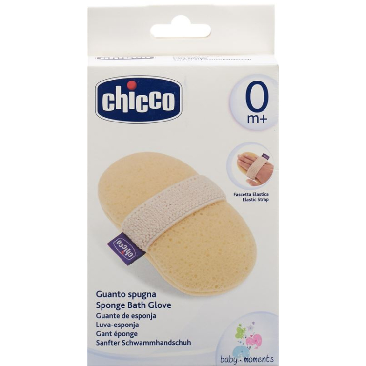 Chicco sponge glove 0m +