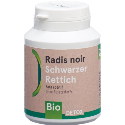 Bionaturis black radish 250 mg bio 120 pcs