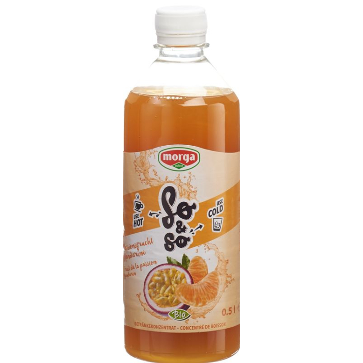 Sun & Sun Passionfruit Tangerine Konz Bio Fl 5 dl