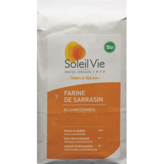 SOLEIL VIE Farine Complète De Sarrasin Bio 500 g