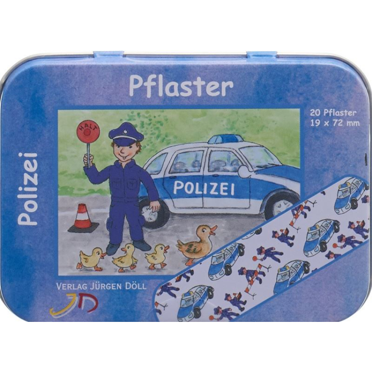 Döll Heftpflaster 19x72mm Polizei Ds 20 Stk