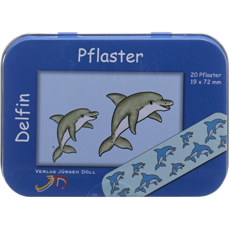 Döll yapışqan plasterlər 19x72mm Dolphins Ds 20 ədəd