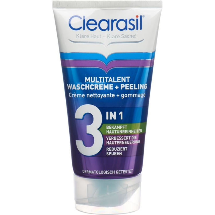 Clearasil rounder Waschcreme & Peeling 150 ml