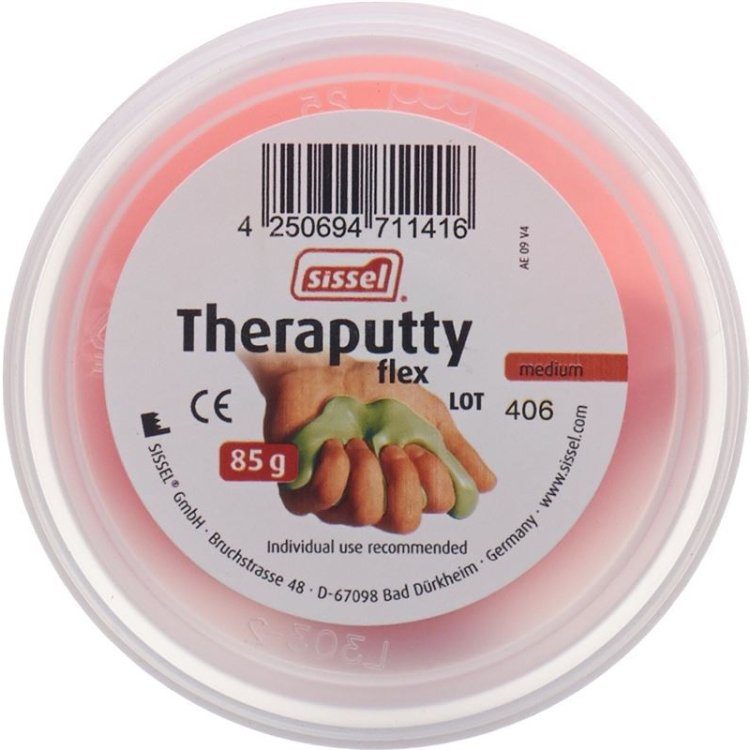 SISSEL Theraputty Flex rojo medio