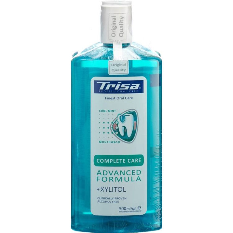 Trisa mouthwash CompleteCare DUO 2 bottles 500 ml