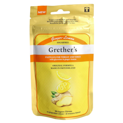 GRETHERS Ginger Lemon Past o Z Btl 110 g