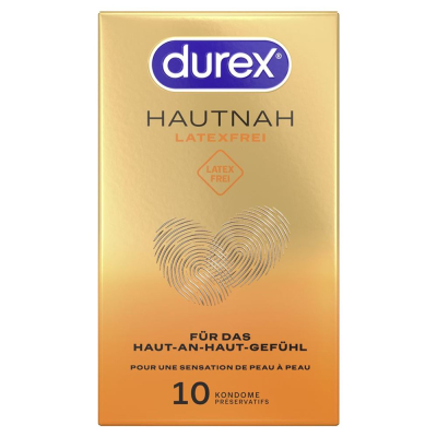 DUREX Hautnah Präservativ latexfrei 10 Stk