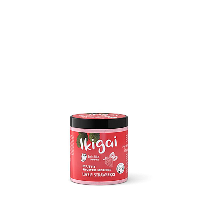 IKIGAI Fluffy Shower Mousse Lovely Strawb 100 g