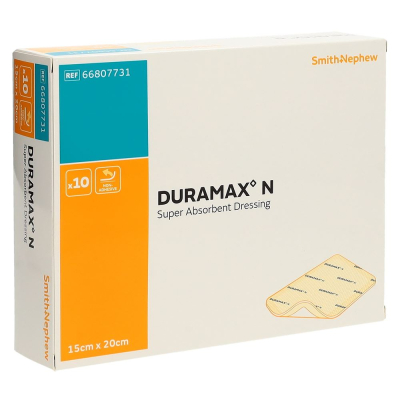 DURAMAX N Superabsorber 15x20cm Box 10 Stk