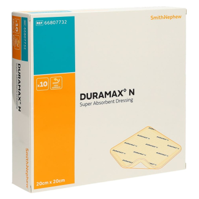 DURAMAX N Superabsorber 20x20cm Box 10 Stk