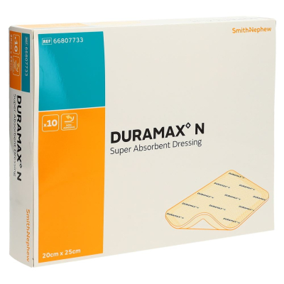 DURAMAX N Superabsorber 20x25cm Box 10 Stk