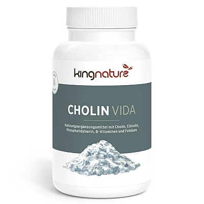 KINGNATURE Cholin Vida Kaps 120 mg Ds 90 Stk