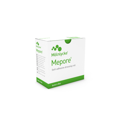 MEPORE Wundverband 4cmx5m unst Rolle MEPORE Wundverband 4cmx5m unst Rolle